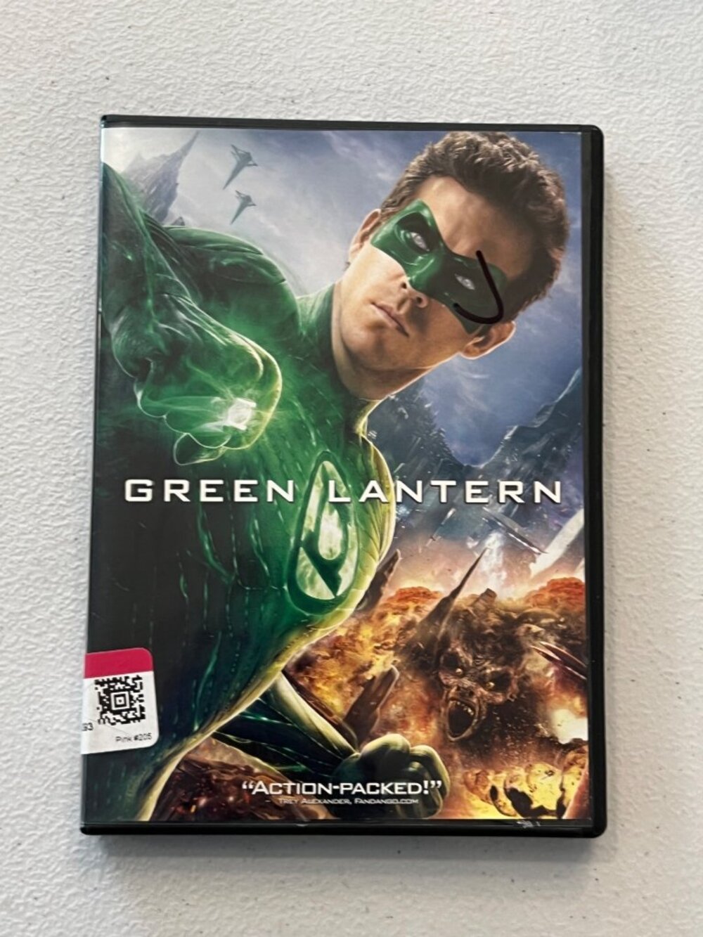 Green Lantern 2011 DVD Ryan Reynolds Blake Lively Action - Pre-Owned